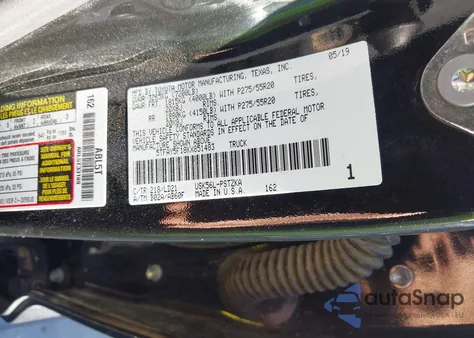 2019 Toyota Tundra Crewmax 1794 из США, поврежденный, VIN 5TFAY5F18KX851483